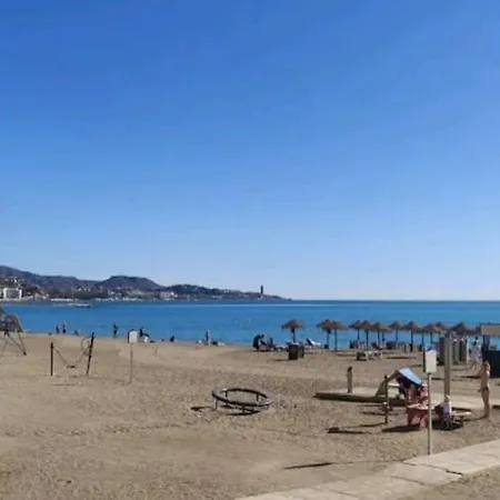 Beach Studio Apartment Playa Malagueta Málaga Exterior foto