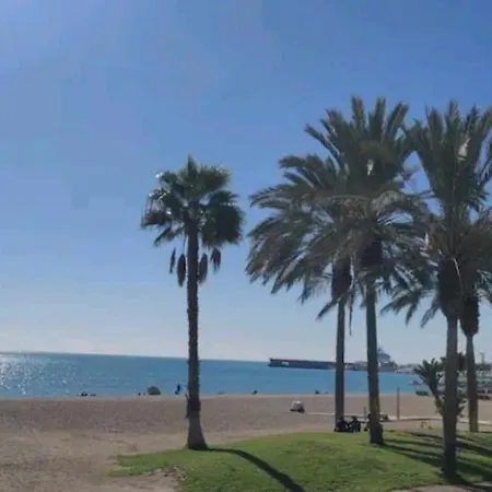 Beach Studio Apartment Playa Malagueta Málaga Exterior foto